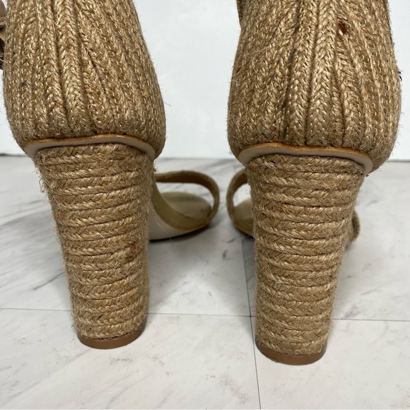 Jeffrey Campbell Rowboat Jute Wrapped Heeled Sandal 9 1/2 - Picture 4 of 13